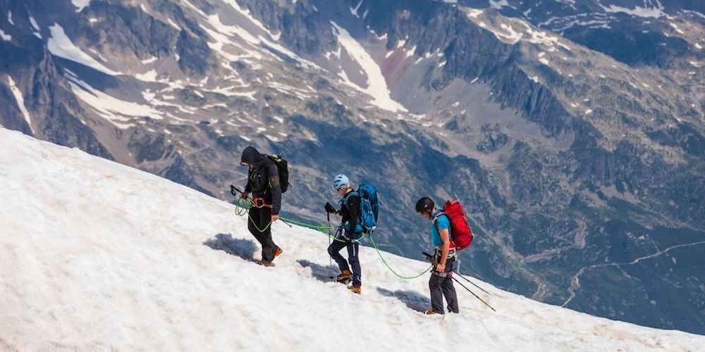 Climbing Mont Blanc